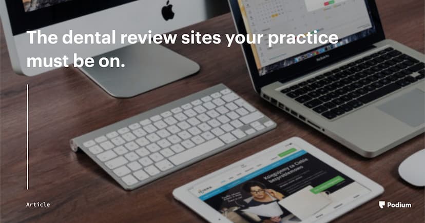 The dental review sites your practice must be on.